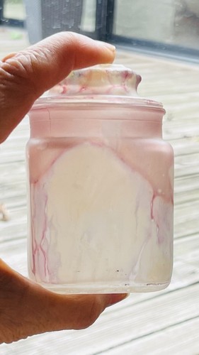 Bonbonnière verre pressé - bonbonnière,
