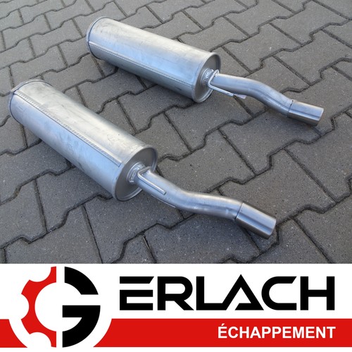 Echappement silencieux pour