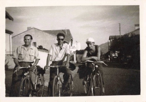 Ancienne photographie trio - ancienne,