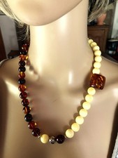 Collier de créateur Ambre