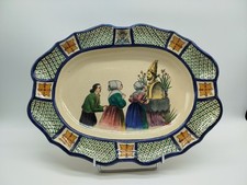Plat Faïence Boulogne Desvres
