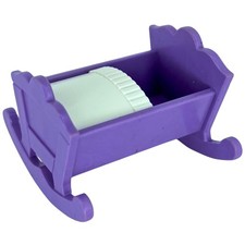 Playmobil berceau violet/blanc