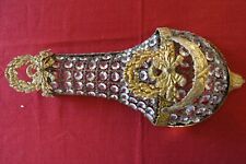 large hot air balloon sconce tassels and gilded bronze 19th