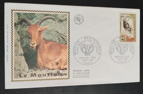 Enveloppe 1er jour 1969 - jour,