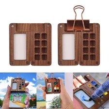 Palette de peinture en bois