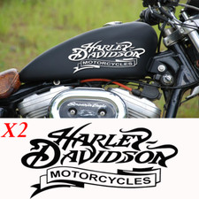 2 stickers autocollant harley