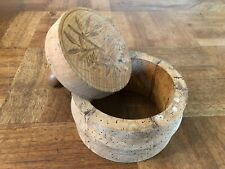 ANCIEN MOULE A BEURRE EN BOIS