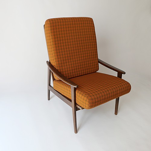 Fauteuil teck scandinave - teck,