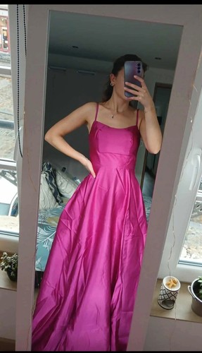 Robe cérémonie satin - robe, en