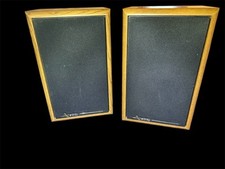 VINTAGE Infinity RS 225 Bookshelf Speakers Light Oak