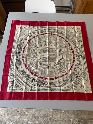 Foulard carré instruction - foulard,