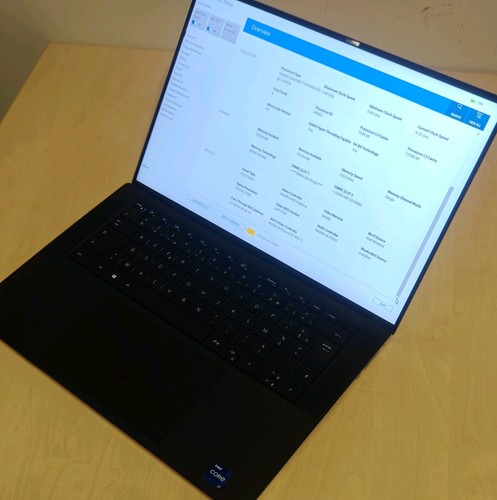 Dell xps 9500 intel - 15, core