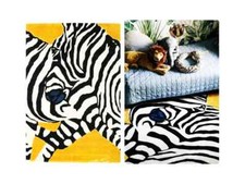 Portrait de zèbres - Tapis de