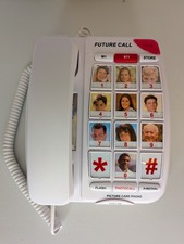 Future Call FC-1007 Picture Memory Amplified Corded Phone for Senior Citizens