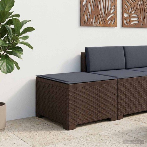 Canapé jardin look rotin - jardin,