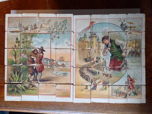 Jeu cubes très ancien - très,