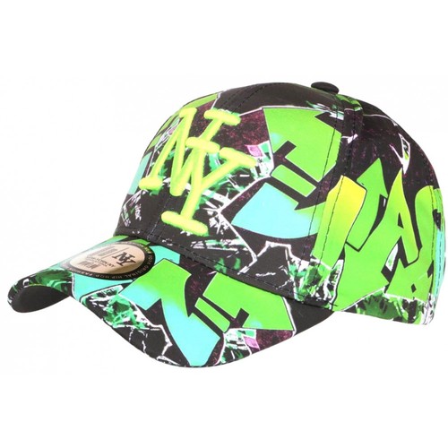 Casquette verte fluo et - casquette, ny