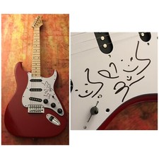 GFA I Shoulda Loved Ya Narada Michael Walden Signé Électrique Guitare N2 COA