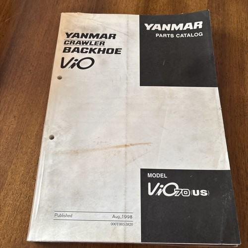 Yanmar model vio70 - yanmar,