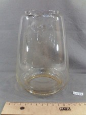 ancien Verre de lampe tempête