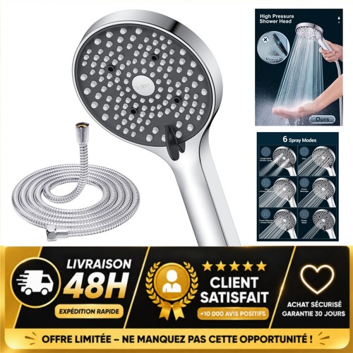 Yeaupe pommeau douche 6 - pommeau,