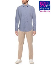 RRP€376 DSQUARED2 Button-Up Shirt IT46 US36 S Gingham Long Sleeves Made in Italy