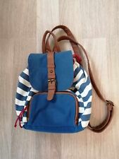 Petit sac à dos marin bleu et