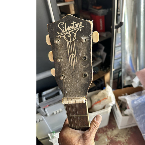 Silvertone string archtop - silvertone,