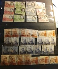 Congo Belge : 3 Series Baudoin et Léopold Lavigerie par multiples 41 timbres