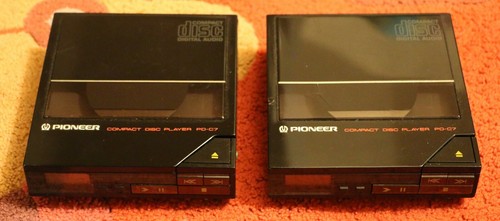 Set two vintage portable - set, of