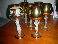 Service de 7 verres  vénus en