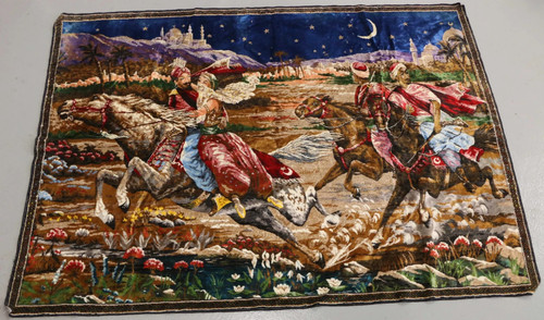 Grande tapisserie murale perse - tapisserie,