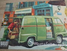 RENAULT ESTAFETTE VAN CATALOGUE (ref 60)