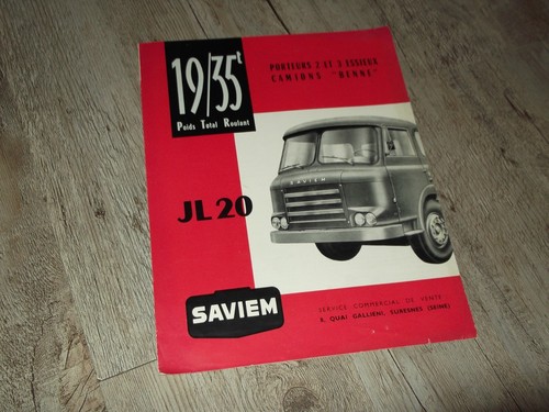 Prospectus brochure saviem - prospectus,
