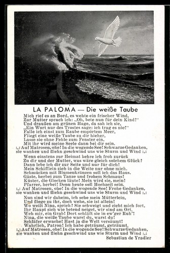 Marschlied paloma la - la,