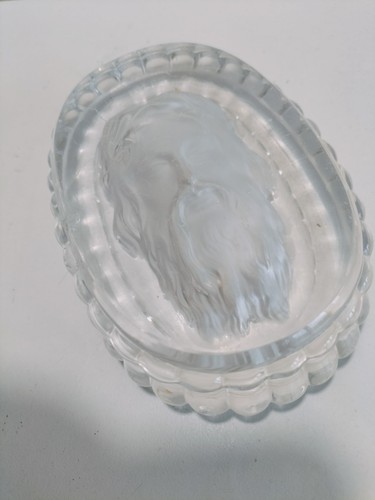 Presse papier cristal jesus - presse,