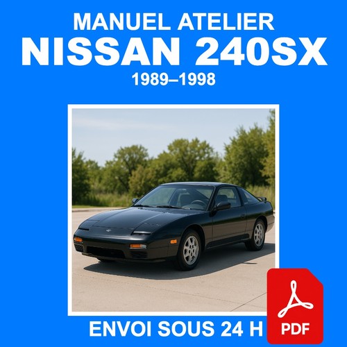 Manuel atelier nissan 240sx - manuel,