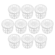  Lot de 10 nichoirs en plastique pour oiseaux, cages d'élevage pour pinsons,