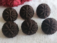 Lot 6 boutons anciens vintage
