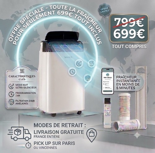 Serenelife climatiseur mobile - serenelife,