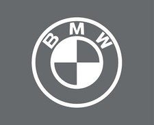 Logo BMW BLANC 82mm original