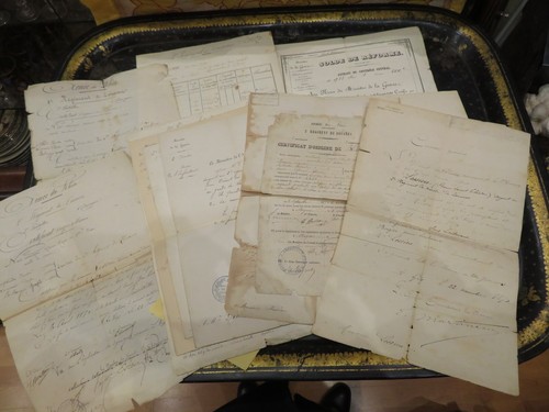 Documents militaires du - documents,