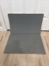 2 IKEA INREDA DVD CD Storage Drawer Liners 301.053.69 Gray 20" x 13 x ½" Discont