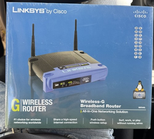 Linksys wrt54gl routeur sans - linksys,