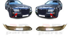 Pour Chrysler 300C 05-11 Neuf Avant Pare-Choc Chrome Bords Moulure Paire Lot