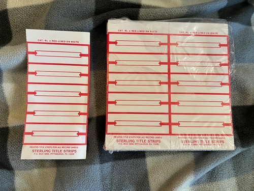 Mint original sheet vintage - 1,