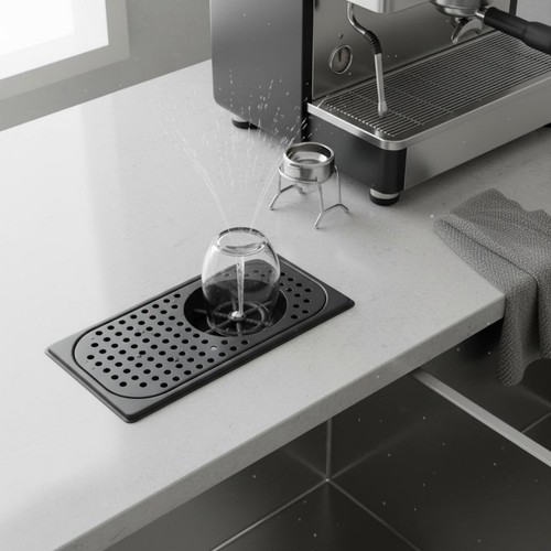 Rince verre acier - en,