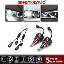 No Error H8 LED 80W Angel Eyes Halo Light Bulb For BMW E90 E92 E82 E60 E70 X5 X6