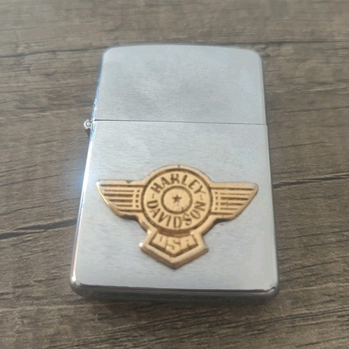 Zippo harley davidson winged - zippo, harley-davidson
