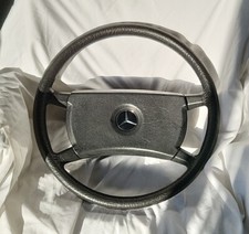 1981 Mercedes Benz SL 560 Original Stering Wheel And Contact Plate